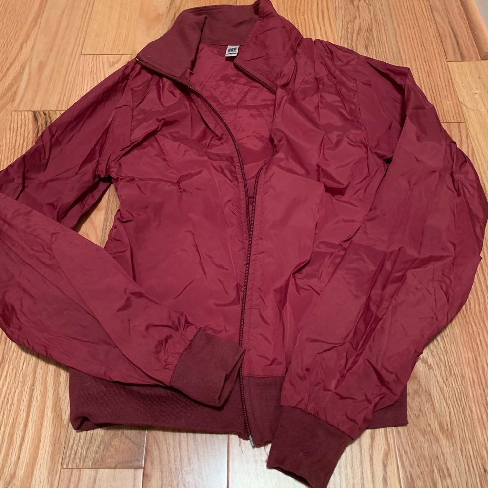 American apparel wind jacket xs